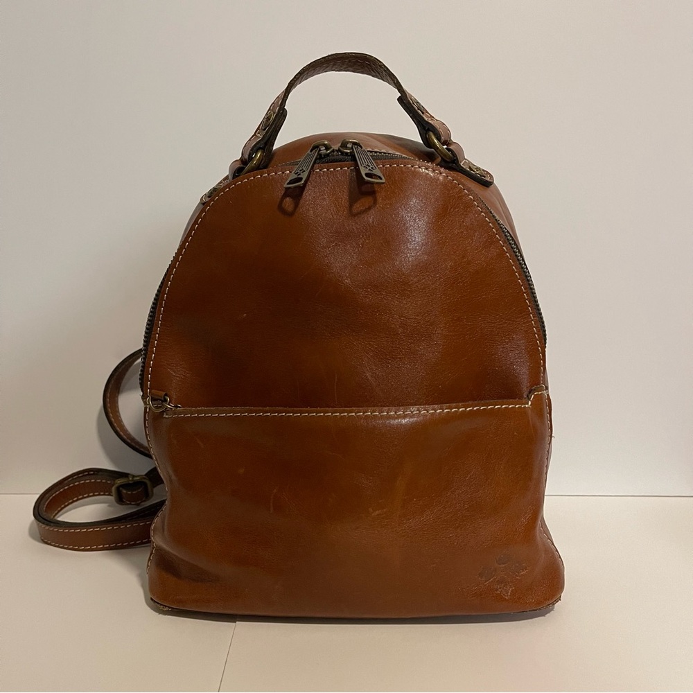 Patricia Nash Leather Mini Backpack w/ Wallet